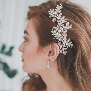 Fiona Crystal Hair Comb from Dareth Colburn